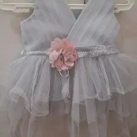 لباس مجلسی دخترانه کار وارداتی ترکیه ای سایز یک