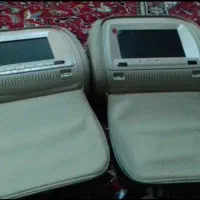 مانیتور پشت صندلی نو برچسب رو صفحه هنوز کنده نشده