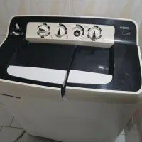 ماشین لباسشویی دوو ۹ کیلویی سالم و تمیز