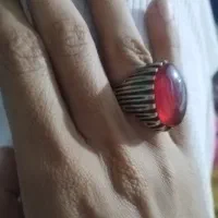 انگشتر نقره وزن ۲۵گرم