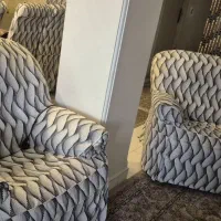 مبل راحتی و میز نهار خوری ۸ نفره