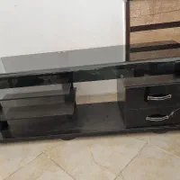 میز تلوزیونی شیشه ای