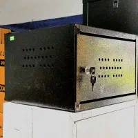 رک دیواری ۴ یونیت اقتصادی، مشکی استاتیک، تهویه خوب