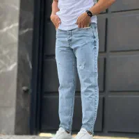 شلوار جین مام فیت مردانه