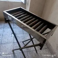 منقل کبابیی پایه دار گازی