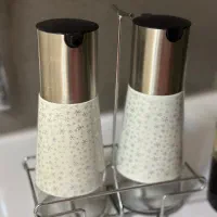 ست جا روغنی و آبلیموخوری استیل و سرامیکی