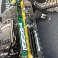 مادربرد نسل ۴ asus hb1-mc همراه با رم ۴ و سیپیو|قطعات و لوازم جانبی رایانه|اردبیل, |دیوار