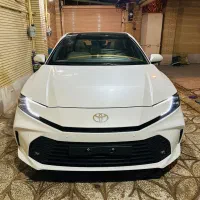 تویوتا کمری LE ژاپن صندلی پارچه رنگ سفید مدل 2025