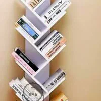 قفسه کتاب مدل درختی در حد نو