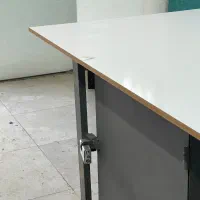 میز کار فلزی کارگاهی با صندوق کاملا سالم|دفتر کار|بابل, |دیوار