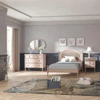 تخت / سرویس خواب نوجوان حصیری مدل MEHRSA