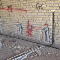 لوله کش ساختمان|خدمات پیشه و مهارت|صدرا-فارس, فاز ۱|دیوار