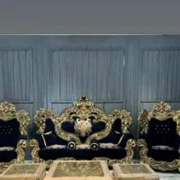 مبلمان/مبل سلطنتی/مبل راحتی /مبل استیل|مبلمان خانگی و میز عسلی|کاشان, شهرک امیرالمومنین|دیوار