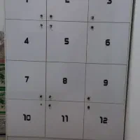 کمد ۱۲ دره و آیینه قدی مناسب سالن و باشگاه و...