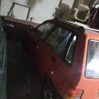 پراید هاچ پک ۷۳ قرمز زیر خاکی دور رنگ شاسی ها پلم|خودرو سواری و وانت|بم, |دیوار