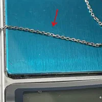 گردنبند نقره زنانه بافت ریز (دیپلمات تراش دار)|جواهرات|رشت, معلم|دیوار