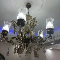 لوستر برنز ۶ شعله