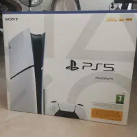 ps5 slim 2016 یک ترا دیسک خور دو دسته با 4 بازی