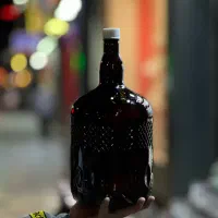 بطری‌شیشه‌ای‌6لیتری‌مشکی /خرید‌مستقیم‌از‌کارخانه