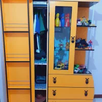 سرویس کمدوتخت همراه. قالیچه. پرده.کالسکه.میز تحریر|اسباب و اثاث بچه|فومن, |دیوار