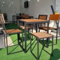 میزو نیمکت مینی و صندلی مینی مدل ایتالیایی|میز و صندلی غذاخوری|خمینیشهر, |دیوار