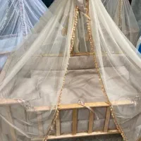 تخت کنارمادر چوبی سایز بزرگ مدل چراغ دار|تخت و صندلی بچه|تهران, عبدل‌آباد|دیوار