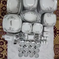 سرویس دوازده نفره توس چینی|ظروف سرو و پذیرایی|مشهد, ثامن|دیوار