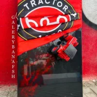 تابلو تراکتور رزینی طرح خارجی|تابلو، نقاشی، عکس|خواجه, |دیوار