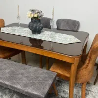 میز ناهار خوری 6 نفره در حد نو