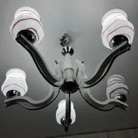 لوستر ۵شاخه|لوستر و چراغ آویز|پرند, فاز ۳|دیوار