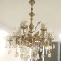 لوستر پنج شاخه و ۱۰ شعله