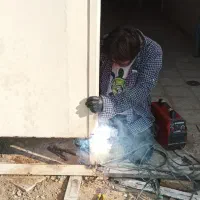 جوشکاری سیار پایه کولر