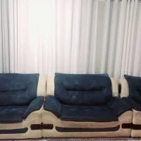 مبل هشت نفره خوب وتمیز فروش. فوری