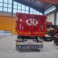 تریلرکمپرسی سه محور پشت تریلر