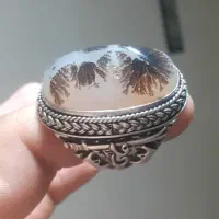 انگشتر شجر قائن سه بعدی
