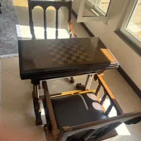 میز تخته نرد و شطرنج