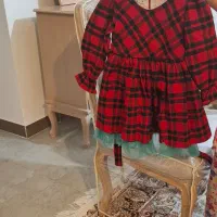 لباس دخت یلدایی درحدنو 2عددلباس عروس 7تا8سال و4تا6|کفش و لباس بچه|کرمانشاه, |دیوار