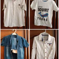 لباس و کاپشن و شلوار از ۳ تا ۱۵  دخترانه و پسرانه