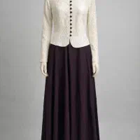 پیراهن مجلسی پوشیده شیک