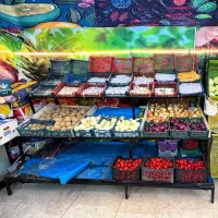 قفسه میوه تره بار تمیز و محکم فروش فوری