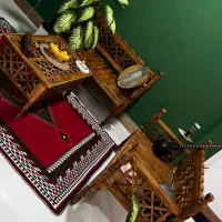 مبل هفت نفره یک ماه کار کردبا گل میز ۲۷میلیون|مبلمان خانگی و میز عسلی|بهبهان, |دیوار