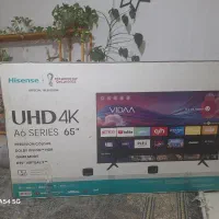 تلویزیون 65 اینج هایسنس پنل شکسته