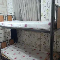 تخت دونفره فلزی محکم وسالم