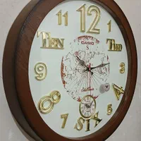 ساعت دیواری تکنام دوموتوره قطر۶۴موتوربیصدا