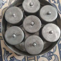 جا ادویه مسی منقل روغندان قدیمی