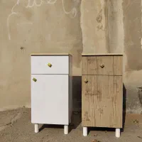 کمد تک درب و کشو دار در حد نو