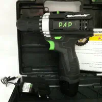 دریل شارژی صنعتی ۱۲ ولت P.A.P با کیف و گارانتی