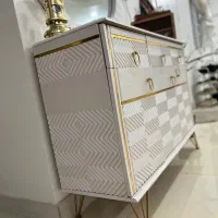 آینه کنسول و‌میز تلویزیون نو|بوفه، ویترین، کنسول|باغ ملک, |دیوار