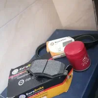 لنت جلو J7 و تسمه دینام وفیلتر روغن اصلی kmc J7