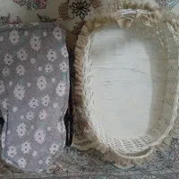 سبد حصیری نوزاد + گهواره اشانتیون